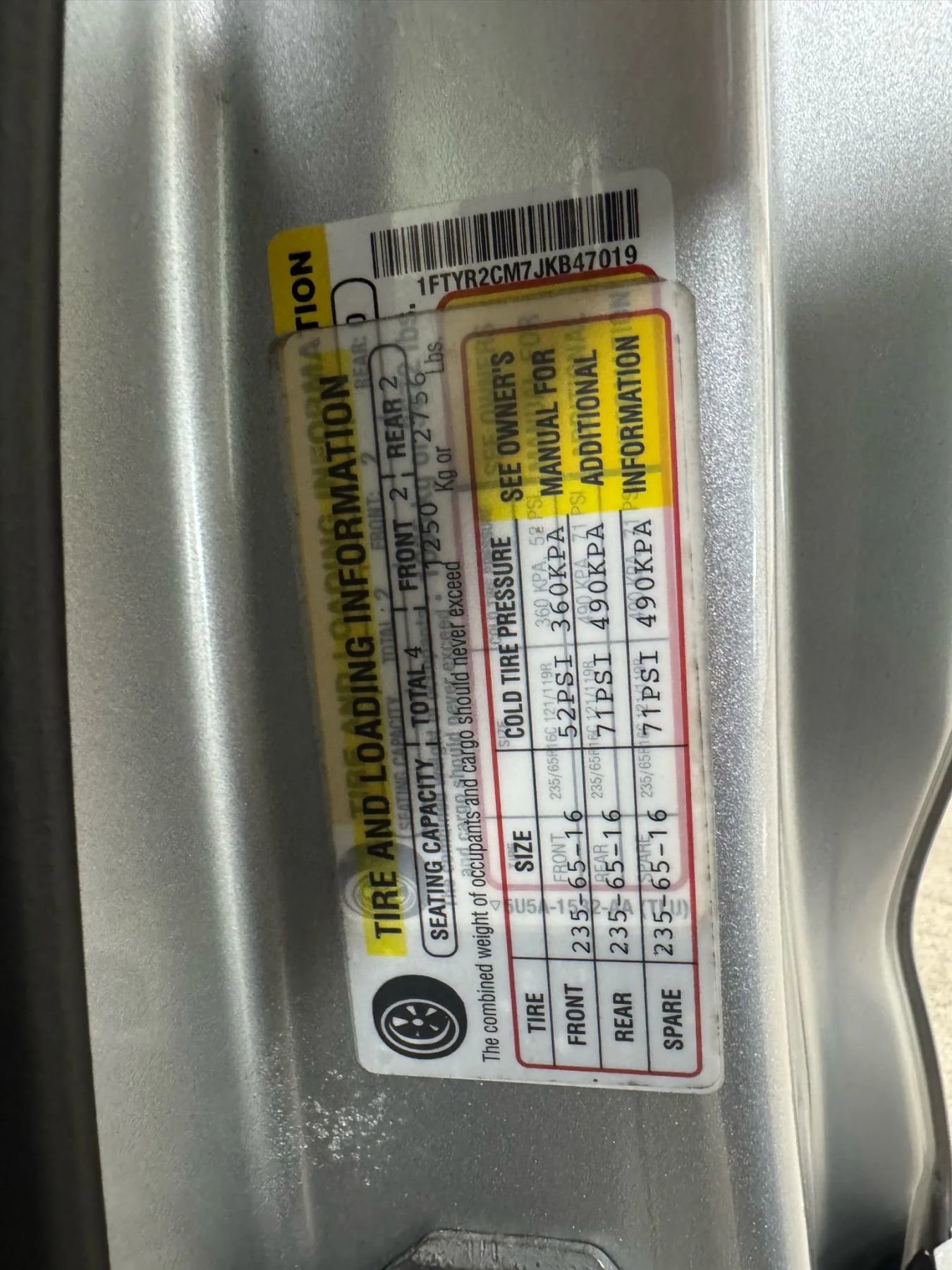 Used 2018 Ford Transit 250 148 Medium Roof image 64