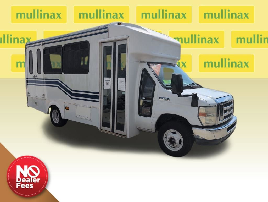 Used 2015 Ford E-450 and Econoline 450 Super Duty w/ Shuttle Bus Prep Package image 1