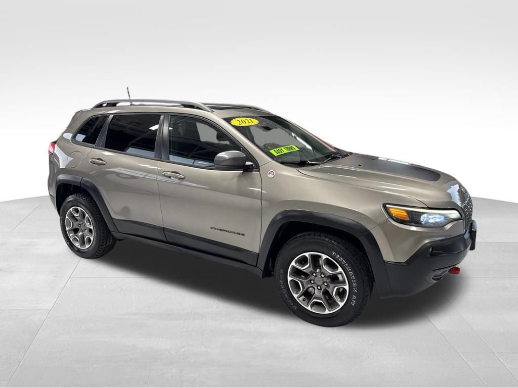 Used 2021 Jeep Cherokee Trailhawk w/ Sun, Sound & Nav Group AWD/4WD image 11