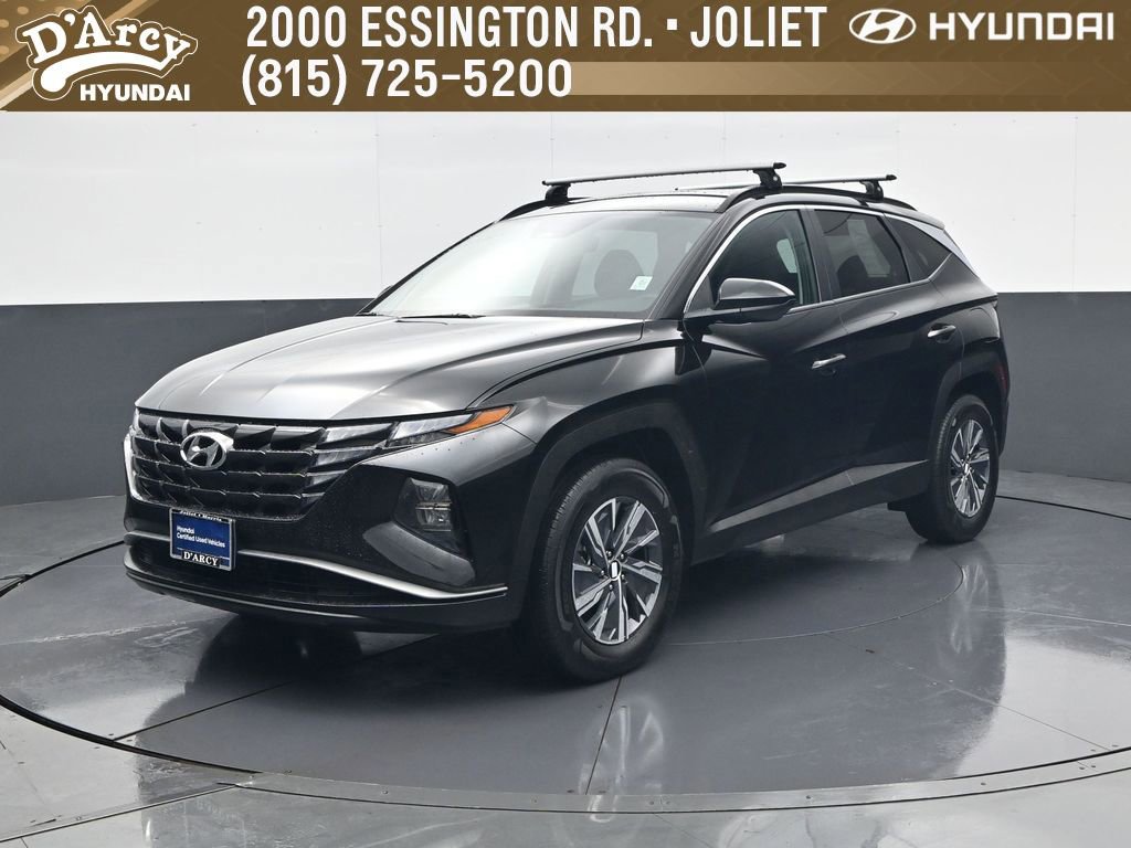Certified 2024 Hyundai Tucson Blue AWD/4WD image 1