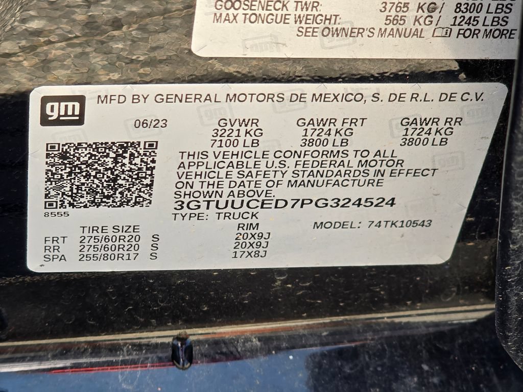 Used 2023 GMC Sierra 1500 Elevation AWD/4WD image 22