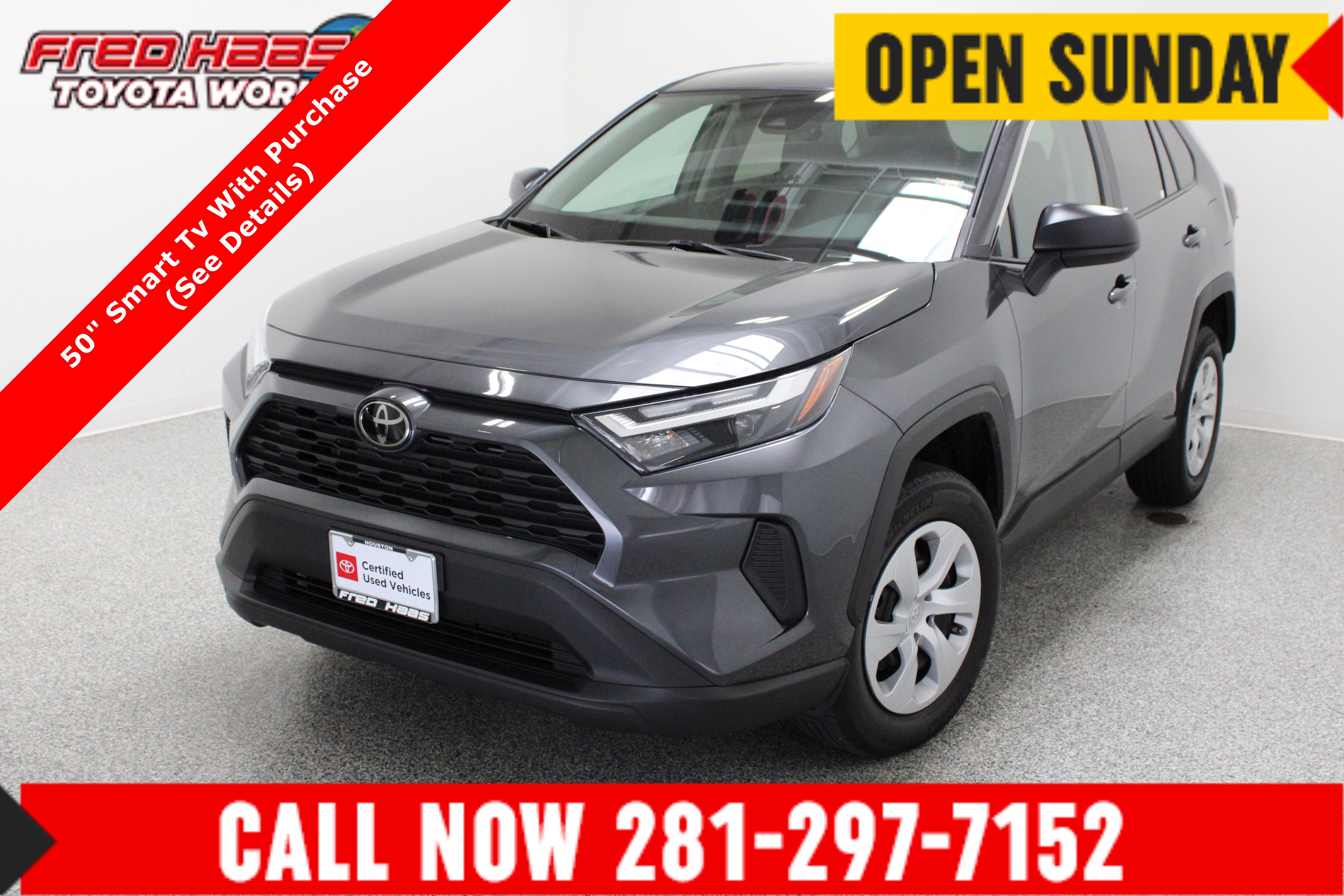 Certified 2024 Toyota RAV4 LE FWD image 1