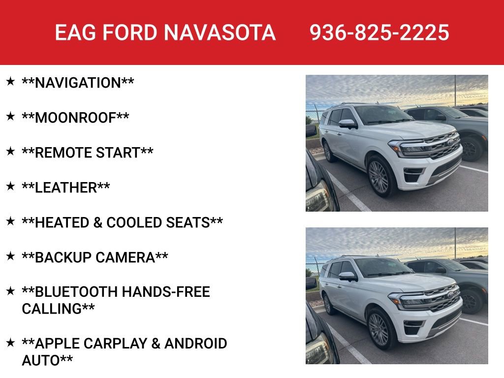 Used 2022 Ford Expedition Platinum image 2