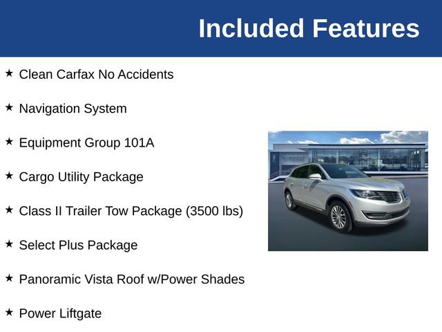 Used 2016 Lincoln MKX Select w/ Select Plus Package image 5