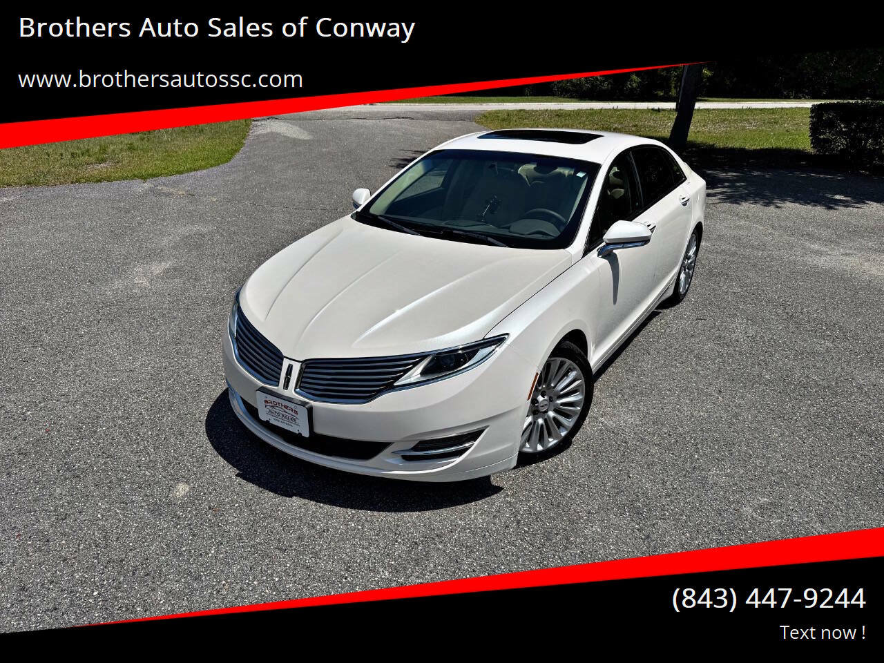 Used 2016 Lincoln MKZ AWD w/ Equipment Group 300A Reserve