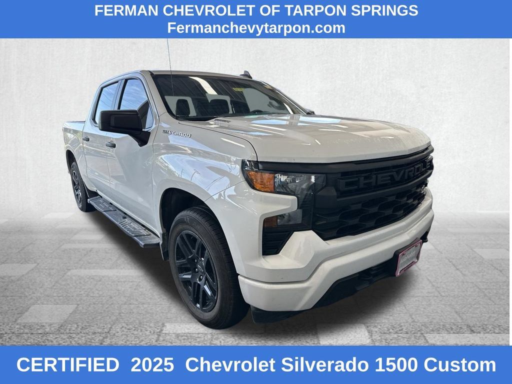 Certified 2025 Chevrolet Silverado 1500 Custom