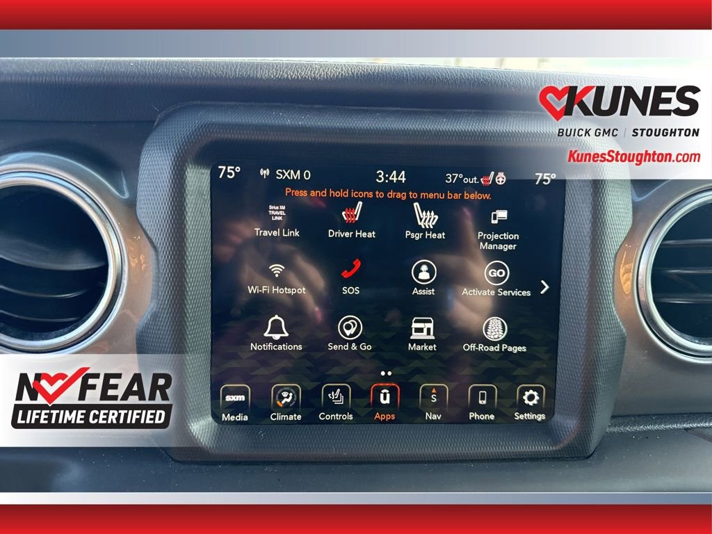 Used 2021 Jeep Wrangler Unlimited Sahara w/ Uconnect 4C Nav & Sound Group image 29