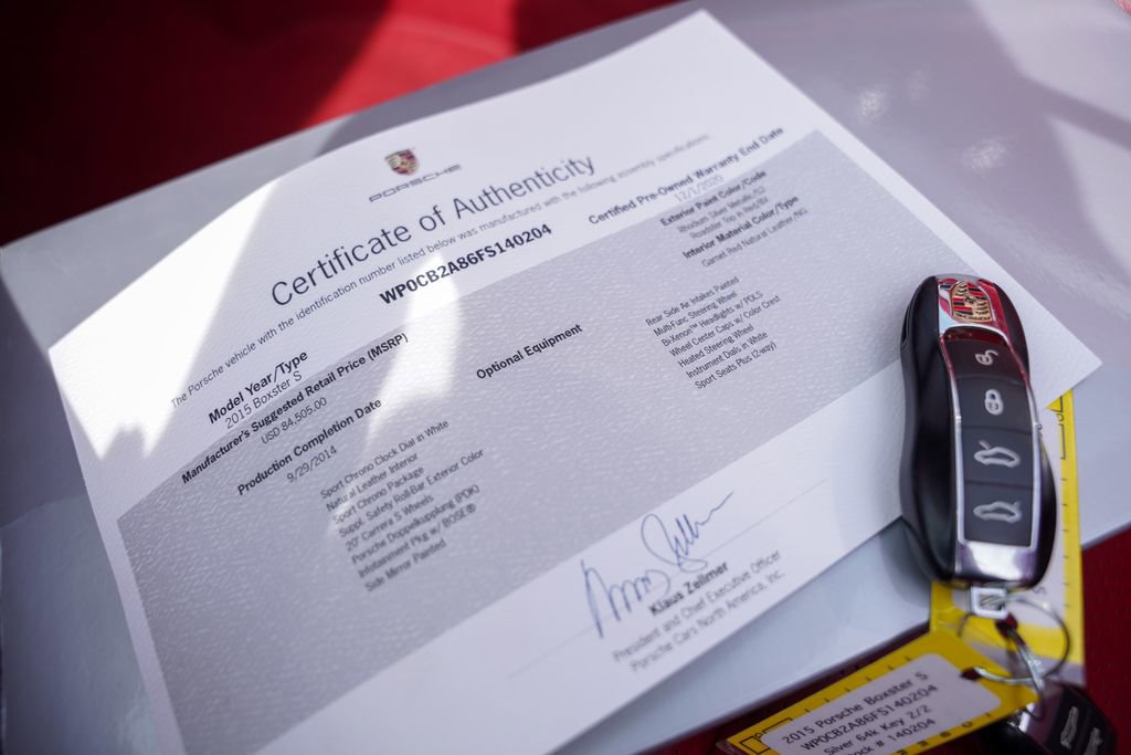 Used 2015 Porsche Boxster S image 35