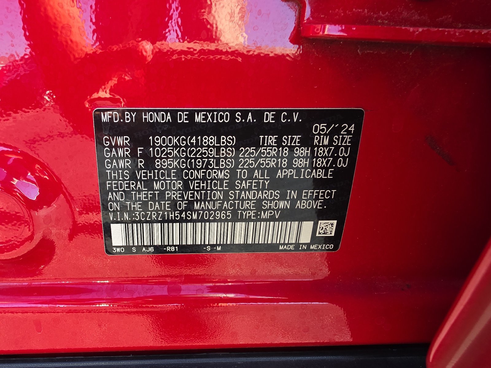Used 2025 Honda HR-V Sport image 30