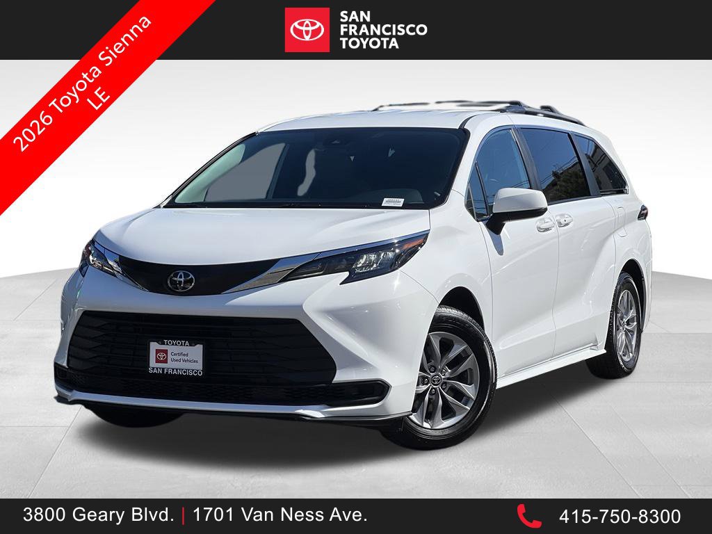 Certified 2026 Toyota Sienna LE