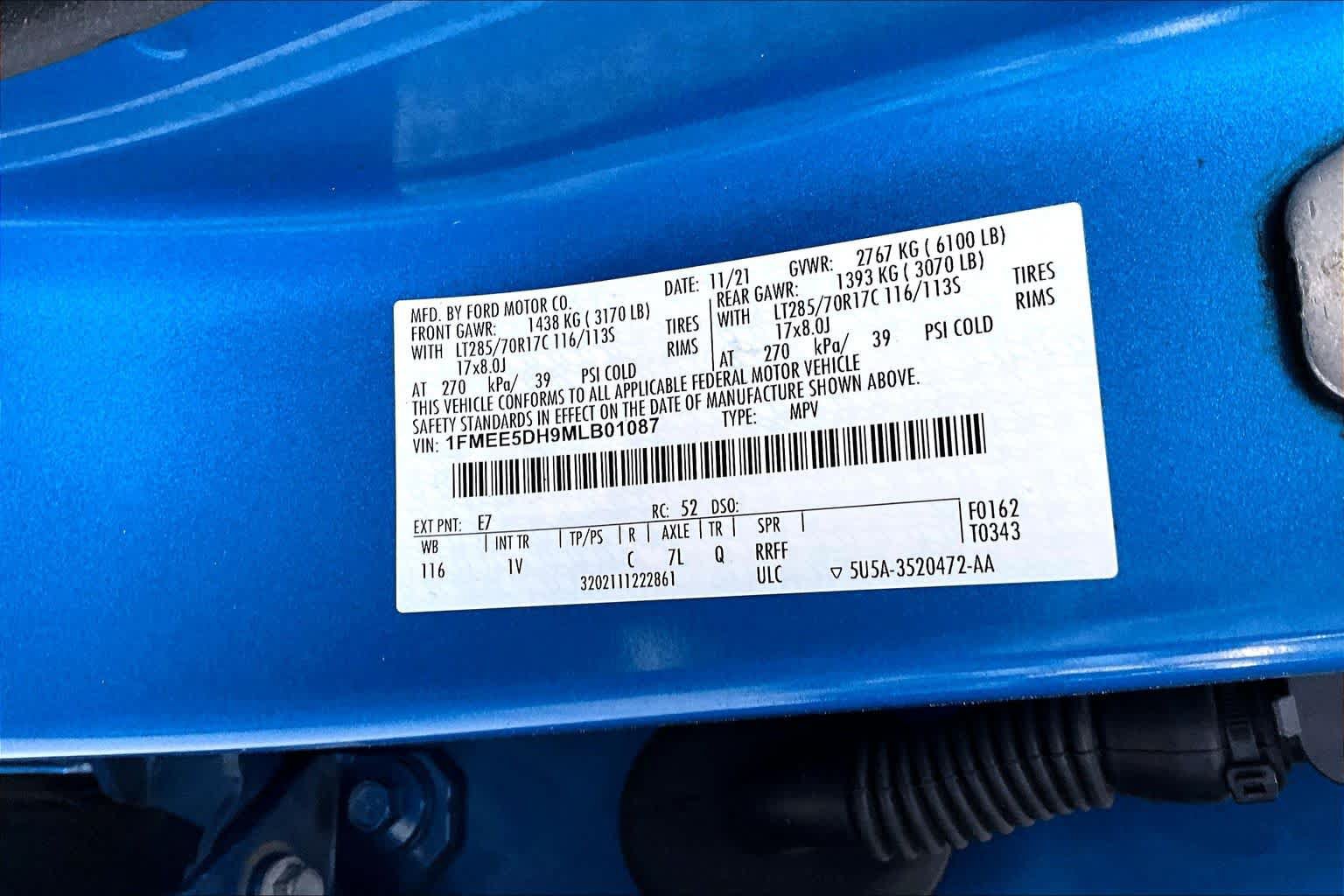Used 2021 Ford Bronco Badlands AWD/4WD image 34
