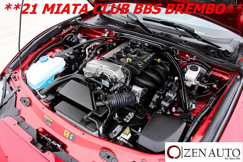Used 2021 MAZDA MX-5 Miata Club w/ Brembo/BBS Recaro Package image 52