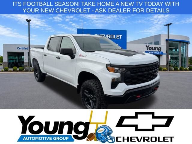 New 2026 Chevrolet Silverado 1500 Custom Trail Boss AWD/4WD 360° Tour
