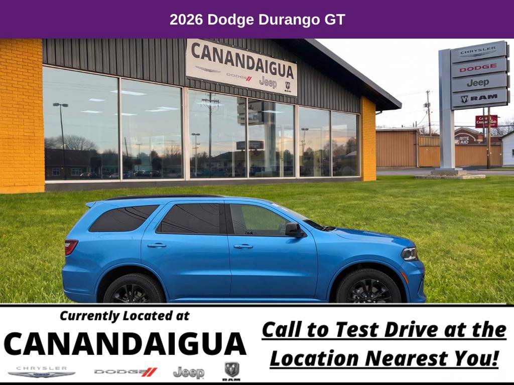 New 2026 Dodge Durango GT w/ Blacktop Package AWD/4WD image 2