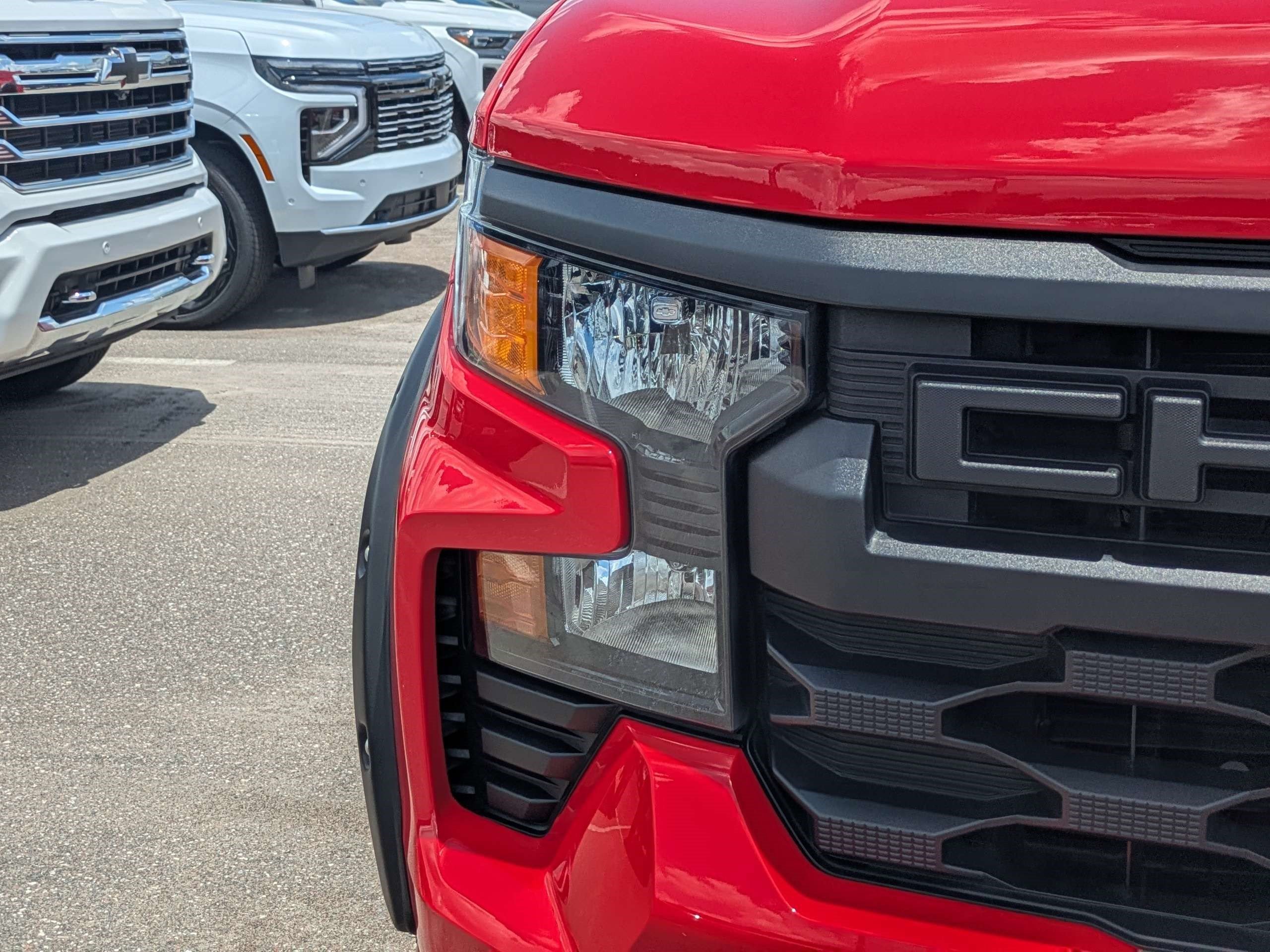 Used 2023 Chevrolet Silverado 1500 Custom w/ LPO, Dark Essentials Package RWD image 9