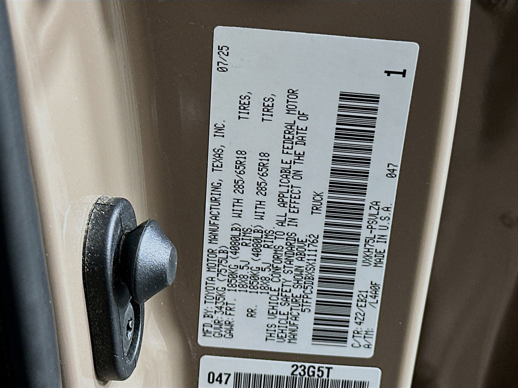 Used 2025 Toyota Tundra TRD Pro image 12