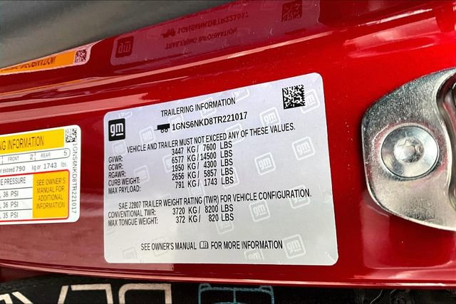 New 2026 Chevrolet Tahoe LT w/ Comfort Package image 13