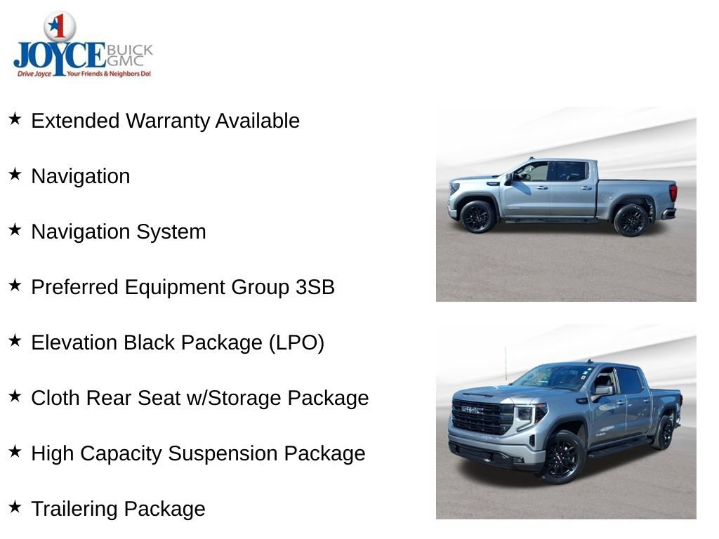 Certified 2024 GMC Sierra 1500 Elevation w/ LPO, Elevation Black Package AWD/4WD image 10