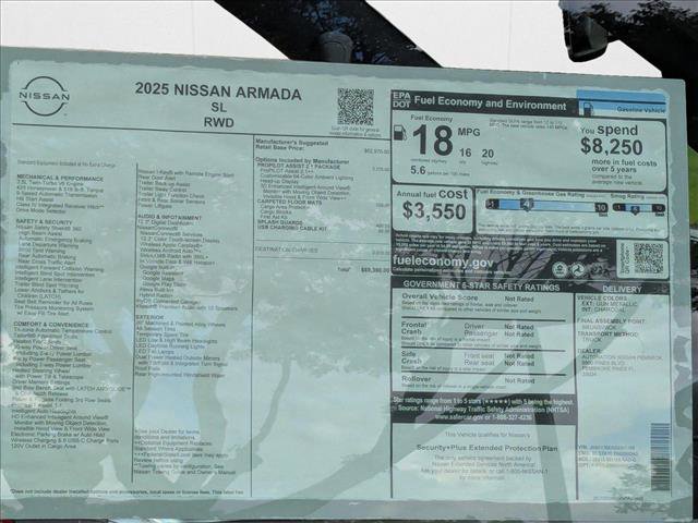New 2025 Nissan Armada SL image 15