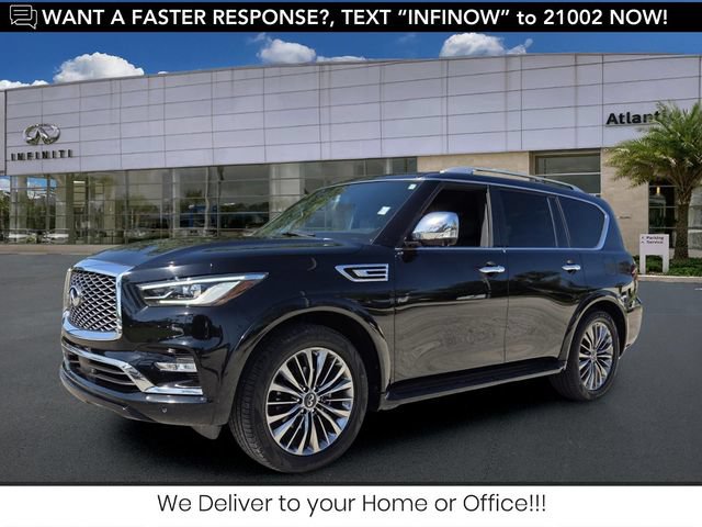 Used 2021 INFINITI QX80 Sensory w/ Cargo Package AWD/4WD image 1