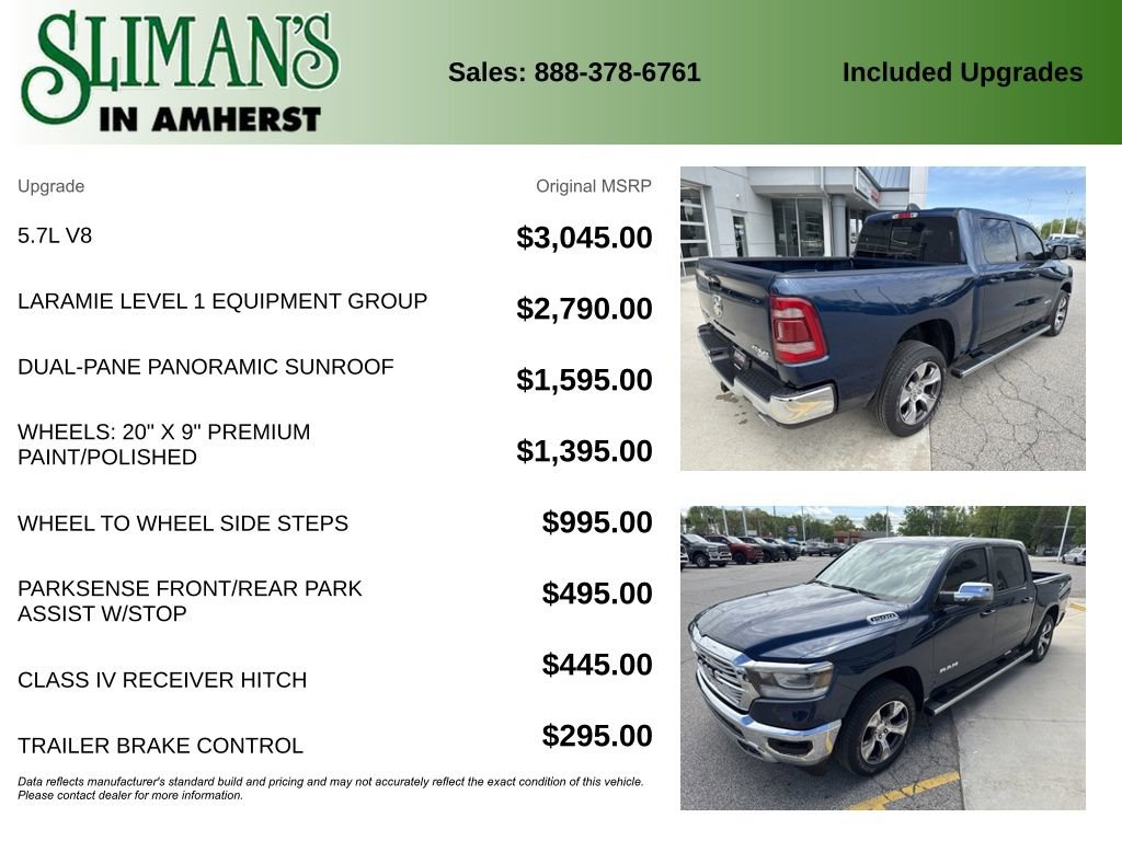 Used 2024 RAM 1500 Laramie AWD/4WD image 10