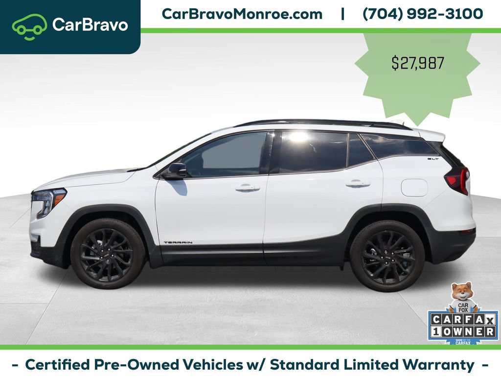 Certified 2024 GMC Terrain SLT w/ Infotainment Package II FWD image 2