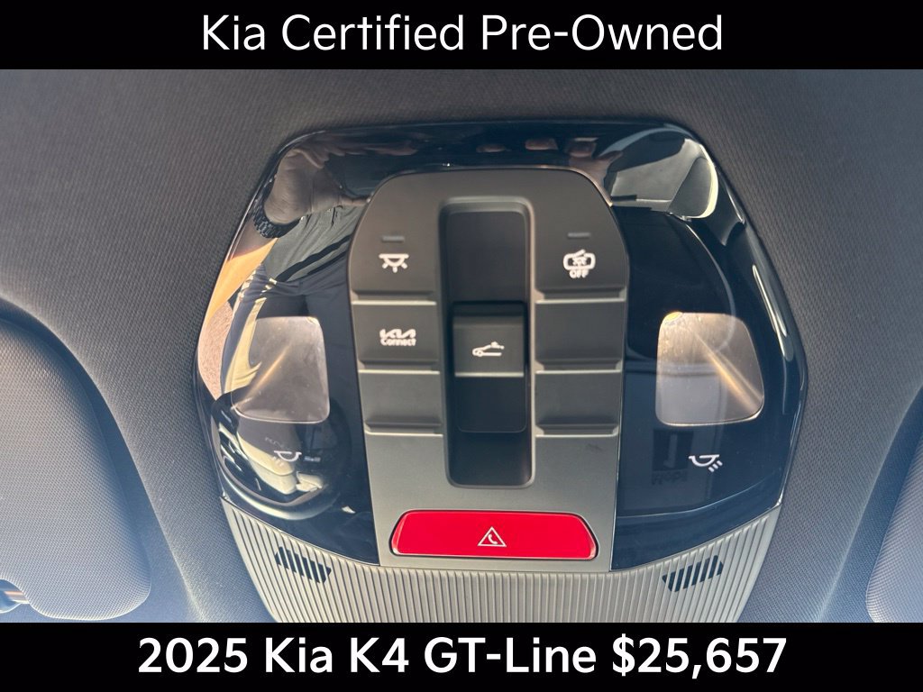 Certified 2025 Kia K4 GT-Line w/ GT-Line Premium Package FWD image 35