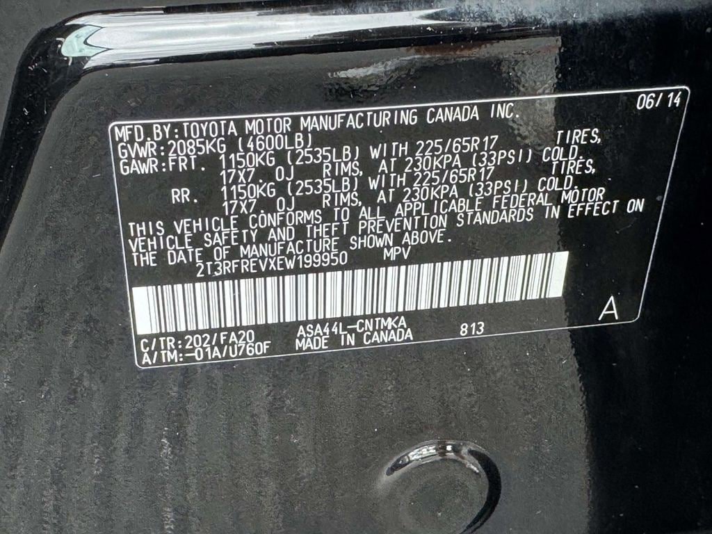 Used 2014 Toyota RAV4 XLE AWD/4WD image 28