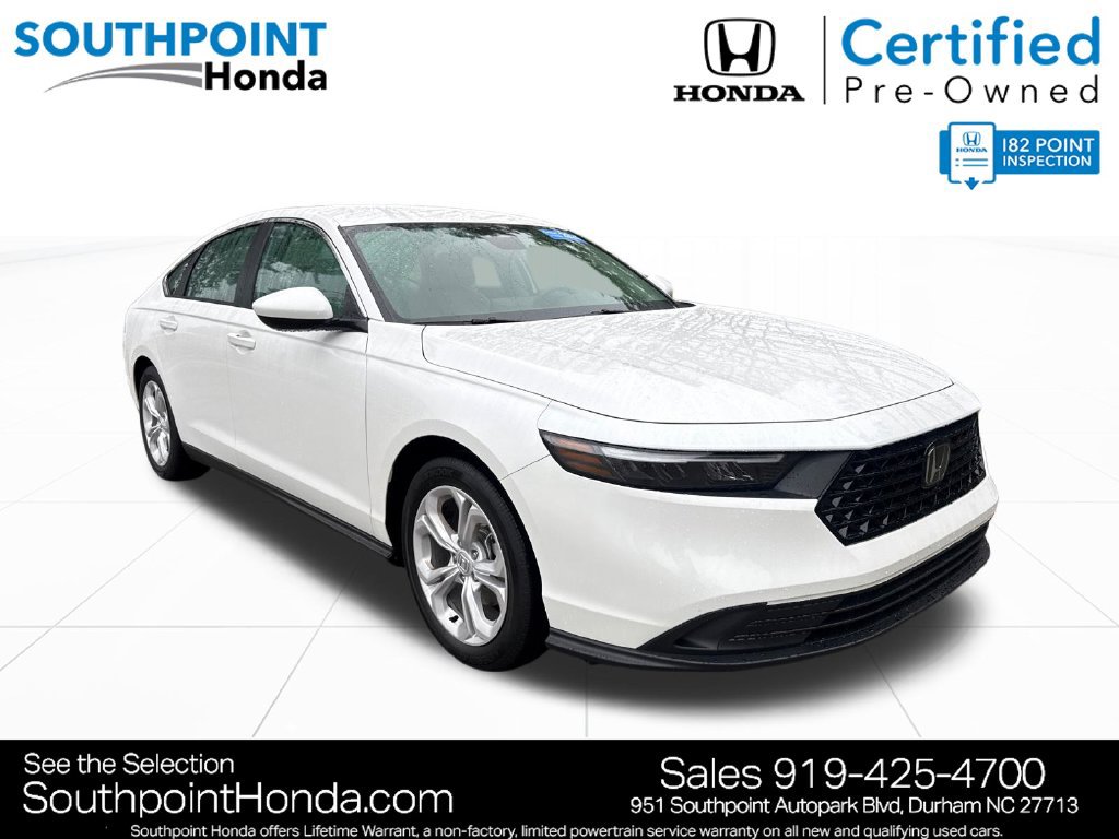 Certified 2026 Honda Accord LX