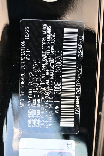 New 2026 Subaru BRZ Limited image 18