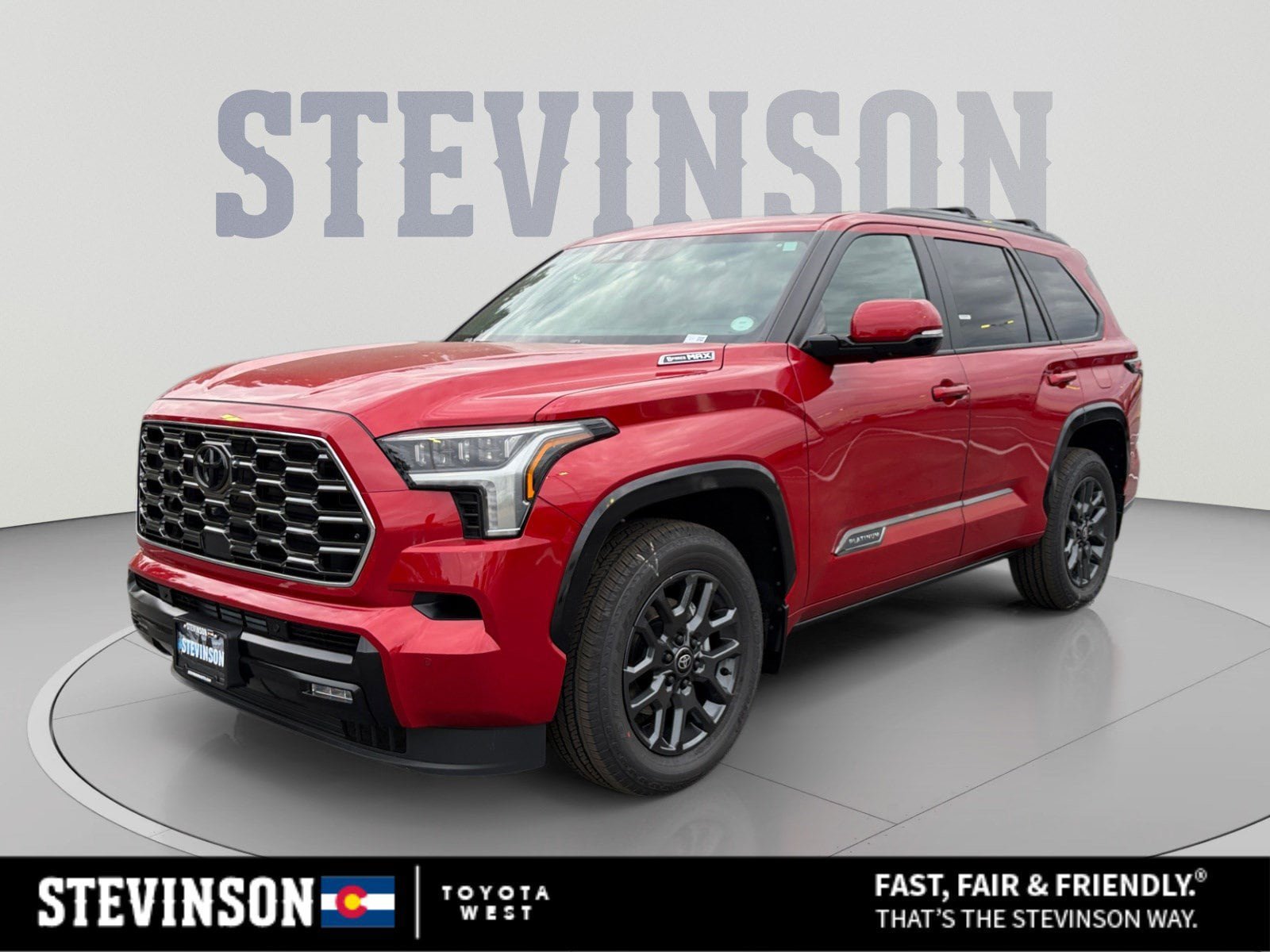 New 2026 Toyota Sequoia Platinum
