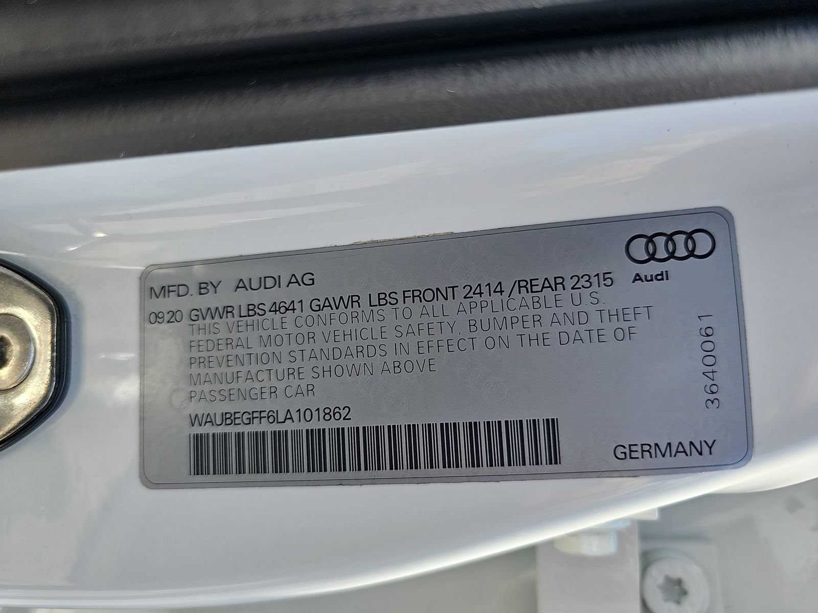 Used 2020 Audi A3 2.0T Premium w/ Final Edition Package AWD/4WD image 42
