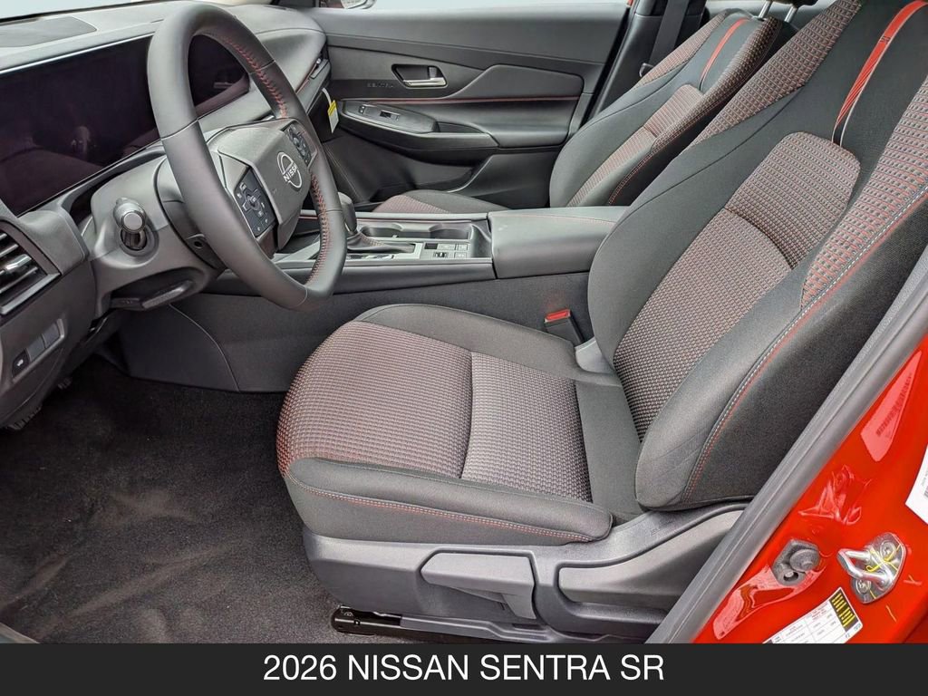 New 2026 Nissan Sentra SR w/ Floor Mat Package FWD image 14