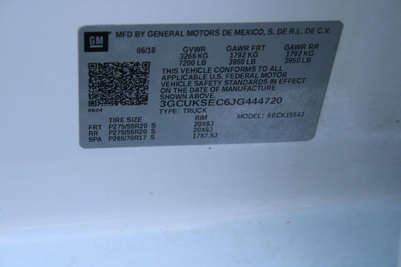 Used 2018 Chevrolet Silverado 1500 LTZ w/ Sport Package AWD/4WD image 17