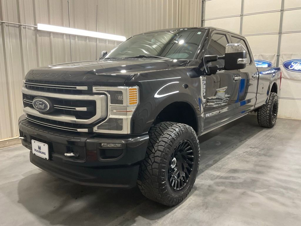 Used 2020 Ford F350 Platinum w/ FX4 Off-Road Package image 3