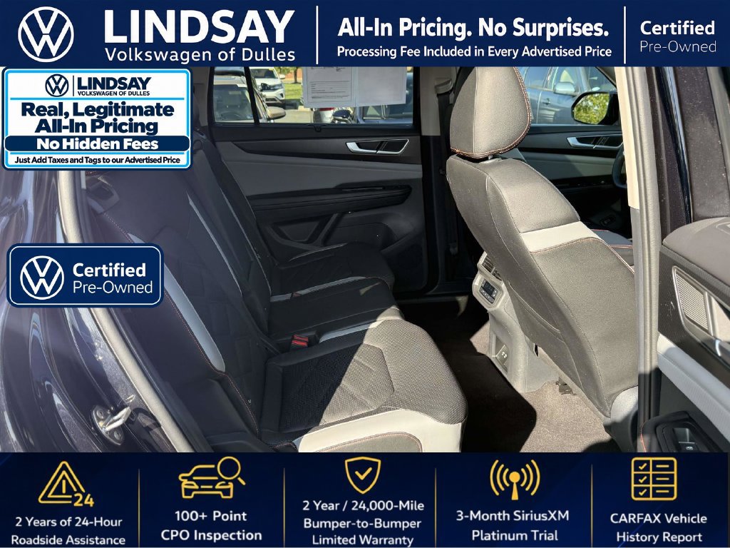 Used 2024 Volkswagen Atlas Peak Edition SE AWD/4WD image 15
