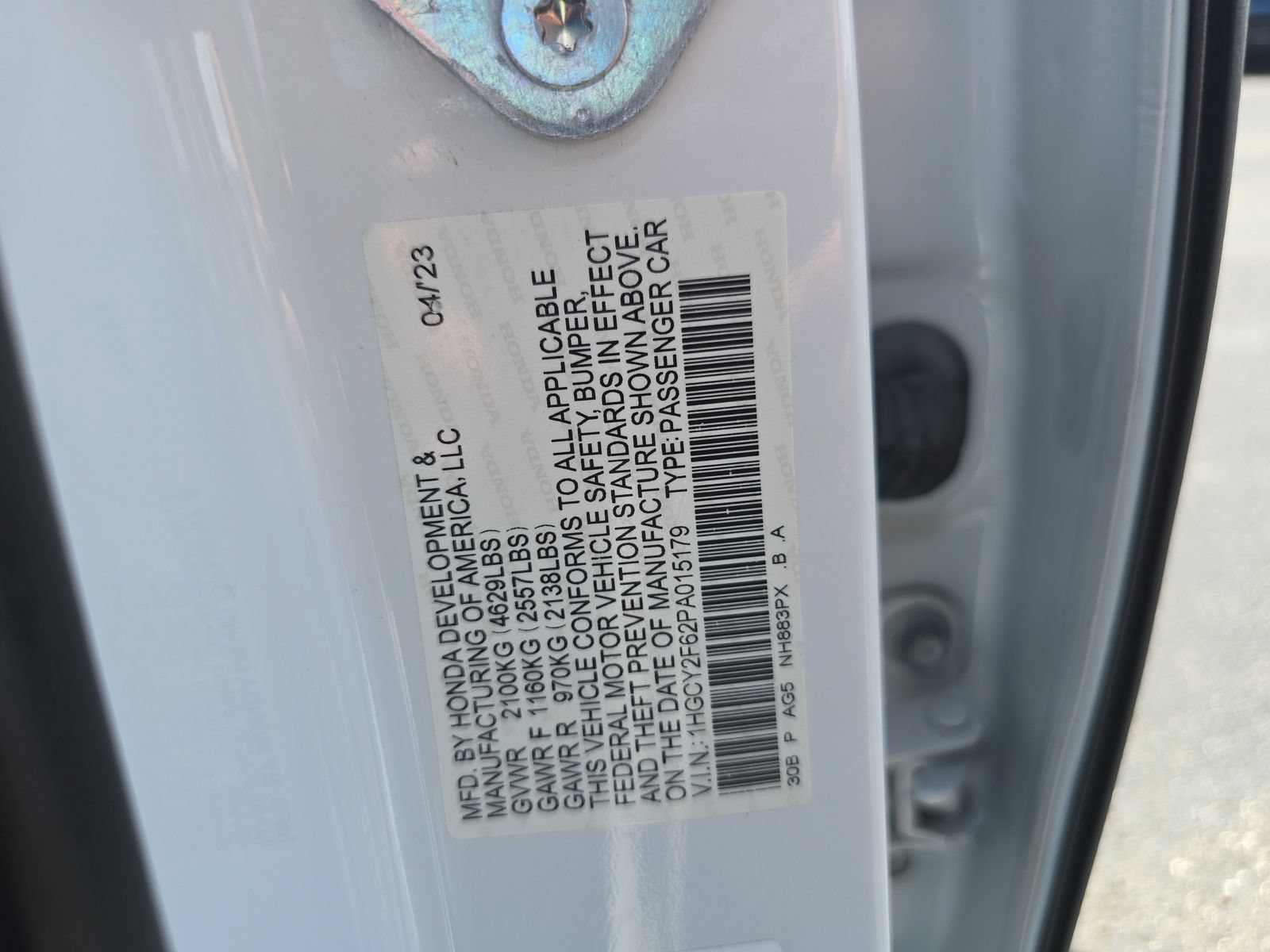 Used 2023 Honda Accord EX-L image 30