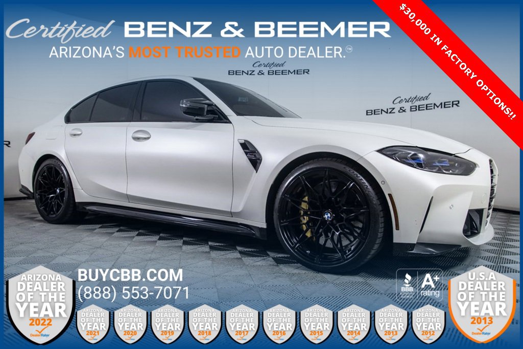 Used 2021 BMW M3 Competition w/ M Carbon Exterior Package