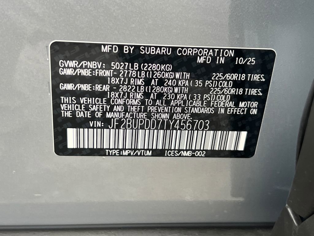 New 2026 Subaru Outback Limited image 31