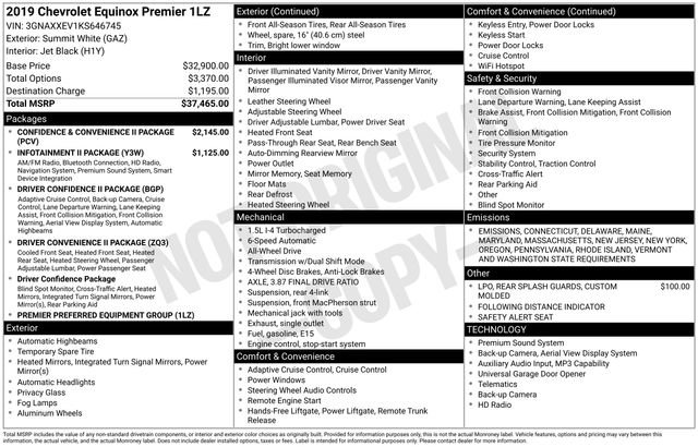 Used 2019 Chevrolet Equinox Premier image 36