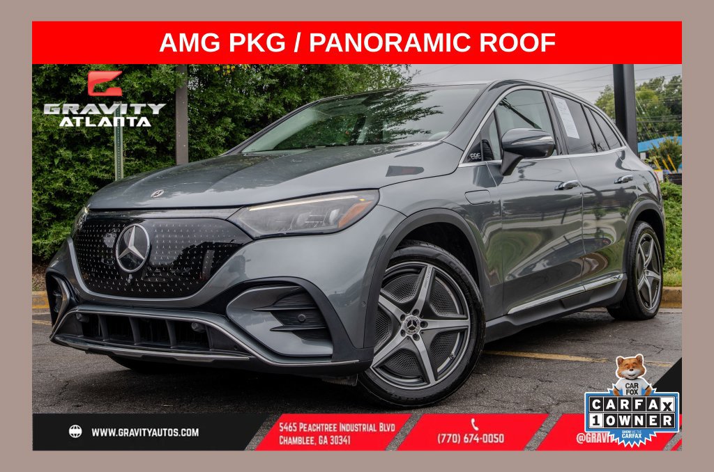 Used 2023 Mercedes-Benz EQE 350+ SUV w/ AMG Line Exterior Package