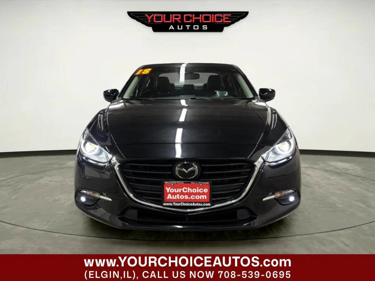 Used 2018 MAZDA MAZDA3 Grand Touring w/ Premium Equipment Package FWD image 10