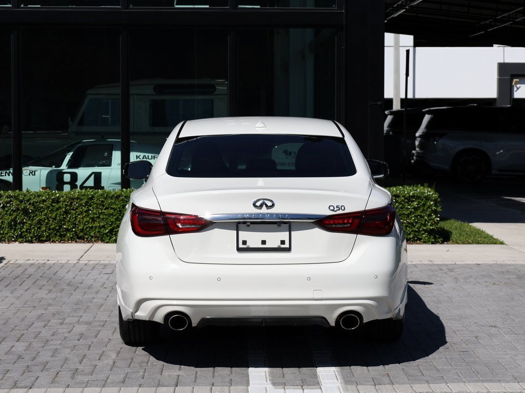 Certified 2023 INFINITI Q50 Luxe w/ Cargo Package image 6