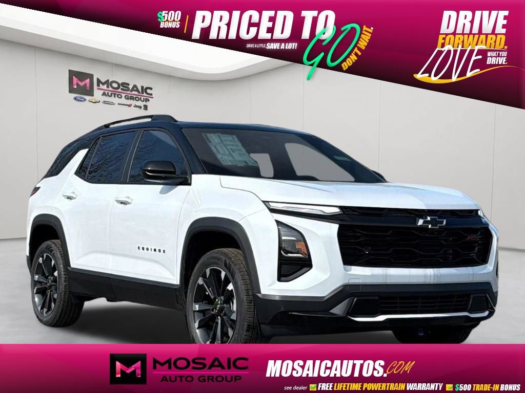 New 2026 Chevrolet Equinox RS w/ LPO, Floor Liner Package FWD image 1