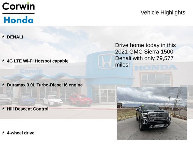 Used 2021 GMC Sierra 1500 Denali w/ Denali Ultimate Package image 6