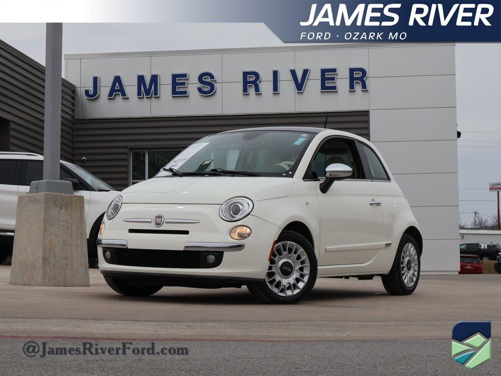 Used 2013 FIAT 500 Lounge w/ Luxury Leather Pkg image 1
