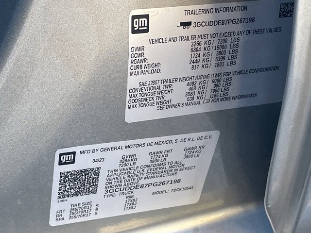 Certified 2023 Chevrolet Silverado 1500 LT w/ LPO, Dark Essentials Package image 24