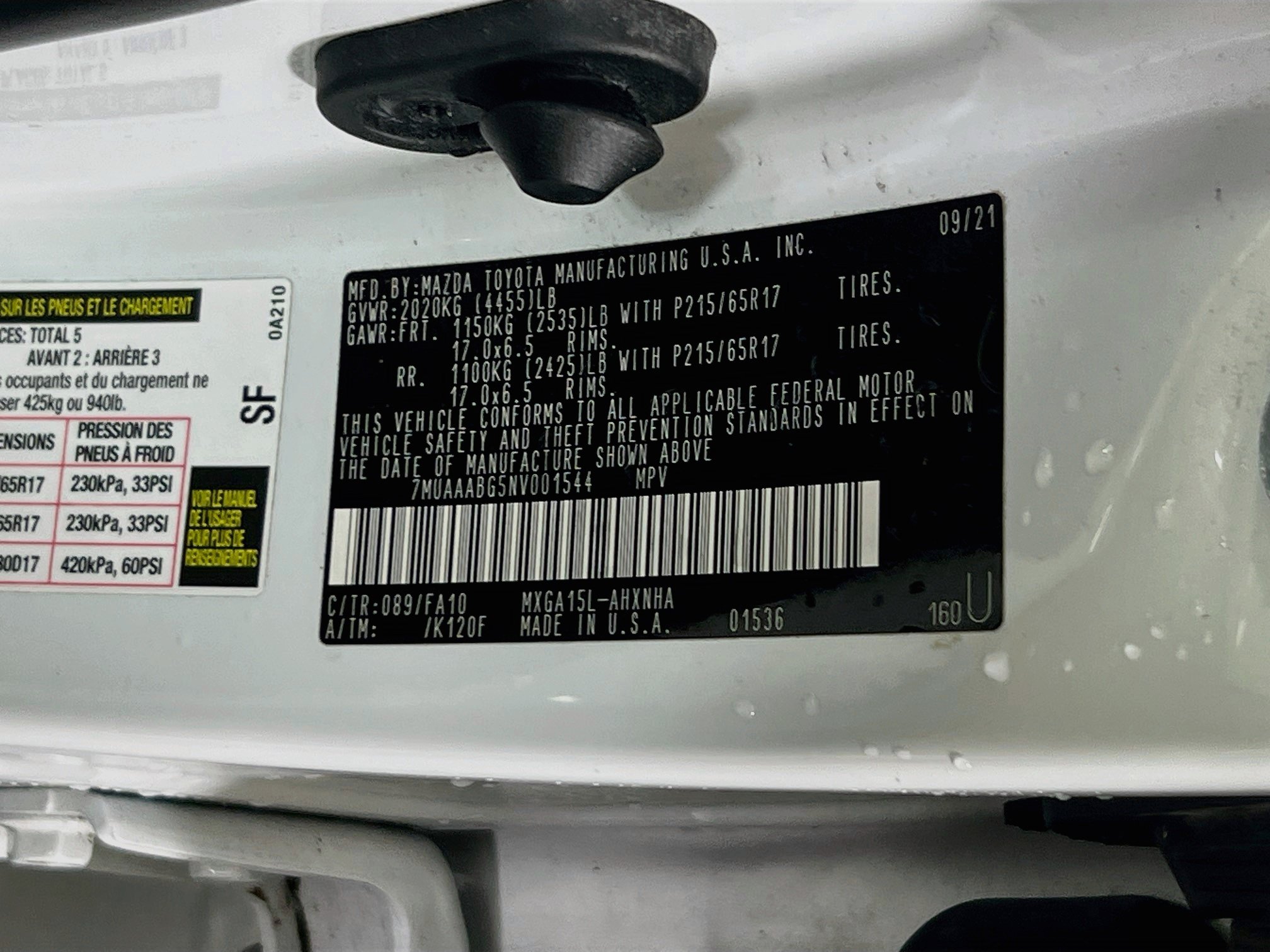 Used 2022 Toyota Corolla Cross L AWD/4WD image 29