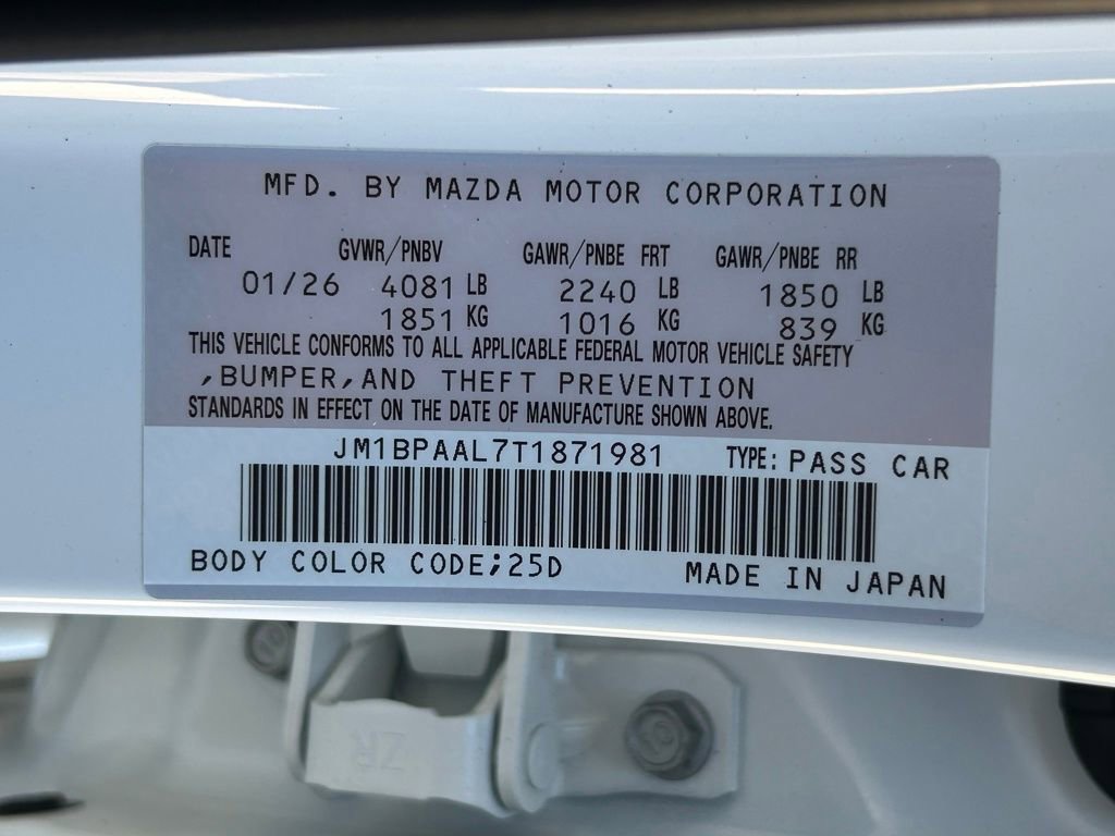 New 2026 MAZDA MAZDA3 s image 25