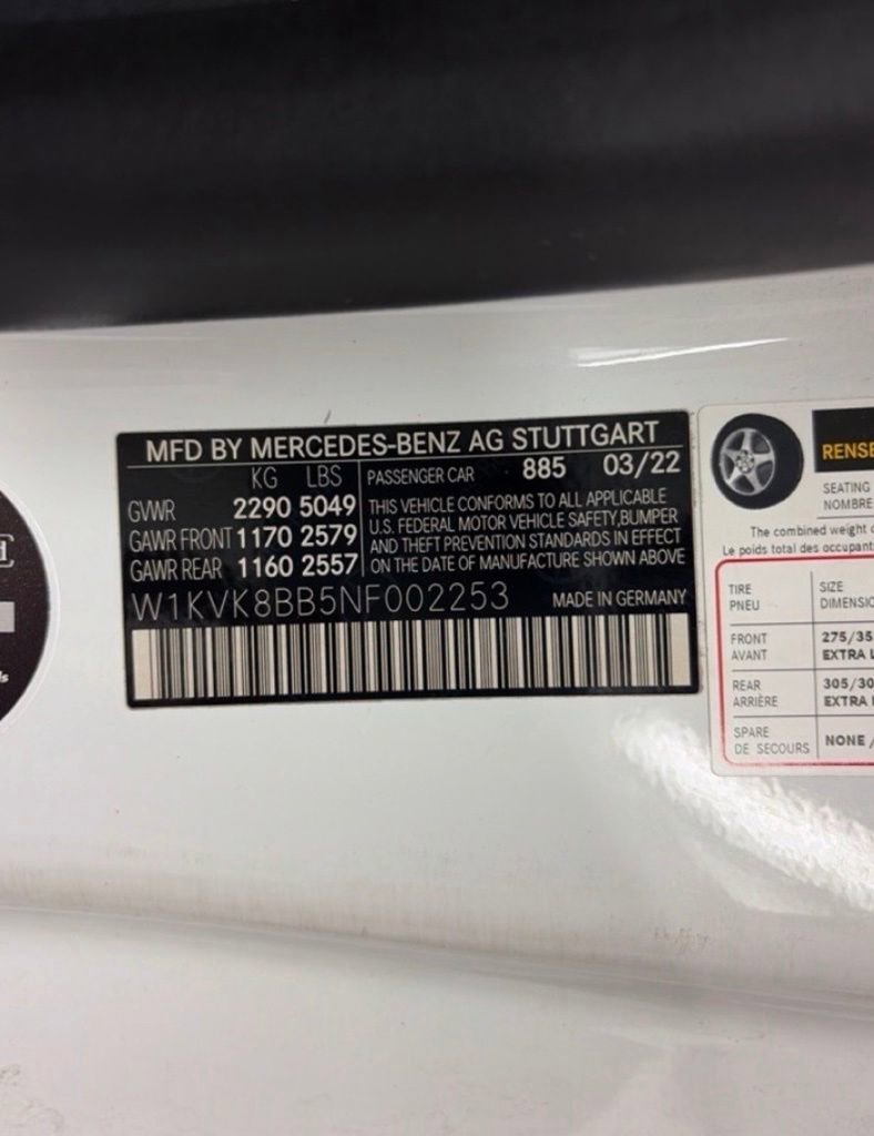 Certified 2022 Mercedes-Benz SL 63 AMG 4MATIC image 22